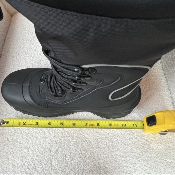 Baffin Flare Snow Boots Black Removable Inner Waterpro Lightweight Women's 8 - Picture 15 of 16
